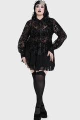 Bloodlust Organza Mini Dress