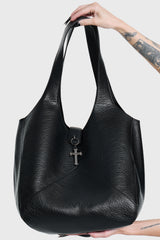 CRUCIFIX SLOUCH BAG