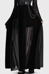 Estria Hex Maxi Skirt