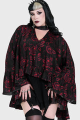 Funeral Rose Blouse