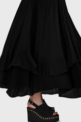 Lilith Of The Night Maxi Dress