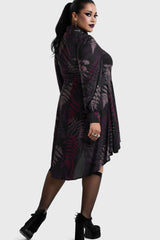 Night's Inferno Shirt Dress