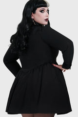 Ophidian Poplin Mini Dress