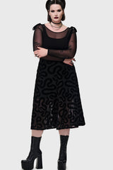 Serpentes Midi Skirt
