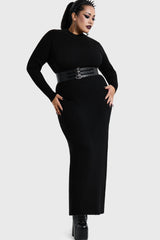 SKULTRA KNIT MAXI DRESS