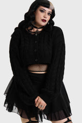 Skultra Cropped Cardigan