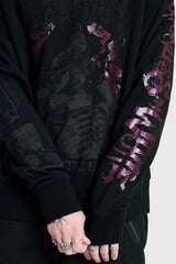 SYNTHETIC LOVE CREW NECK SWEATSHIRT