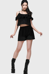 Thorned Spire Off The Shoulder Top