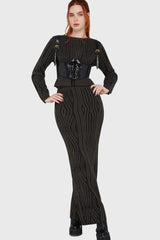 Thorned Woods Maxi Skirt