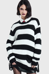 Trust Issues Striped Knit Sweater