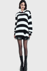 Trust Issues Striped Knit Sweater
