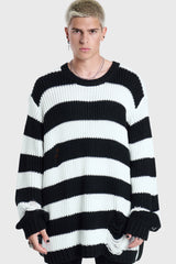 Trust Issues Striped Knit Sweater