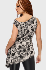 Venomous Rose Asymmetric Top