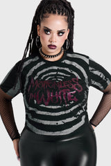 VOICES SPIRAL CROP TOP