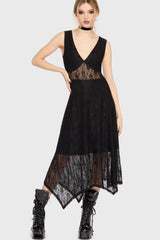 Vesper Wraith Midi Dress