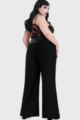 Witchmarked Zip Up Front Corp Trousers