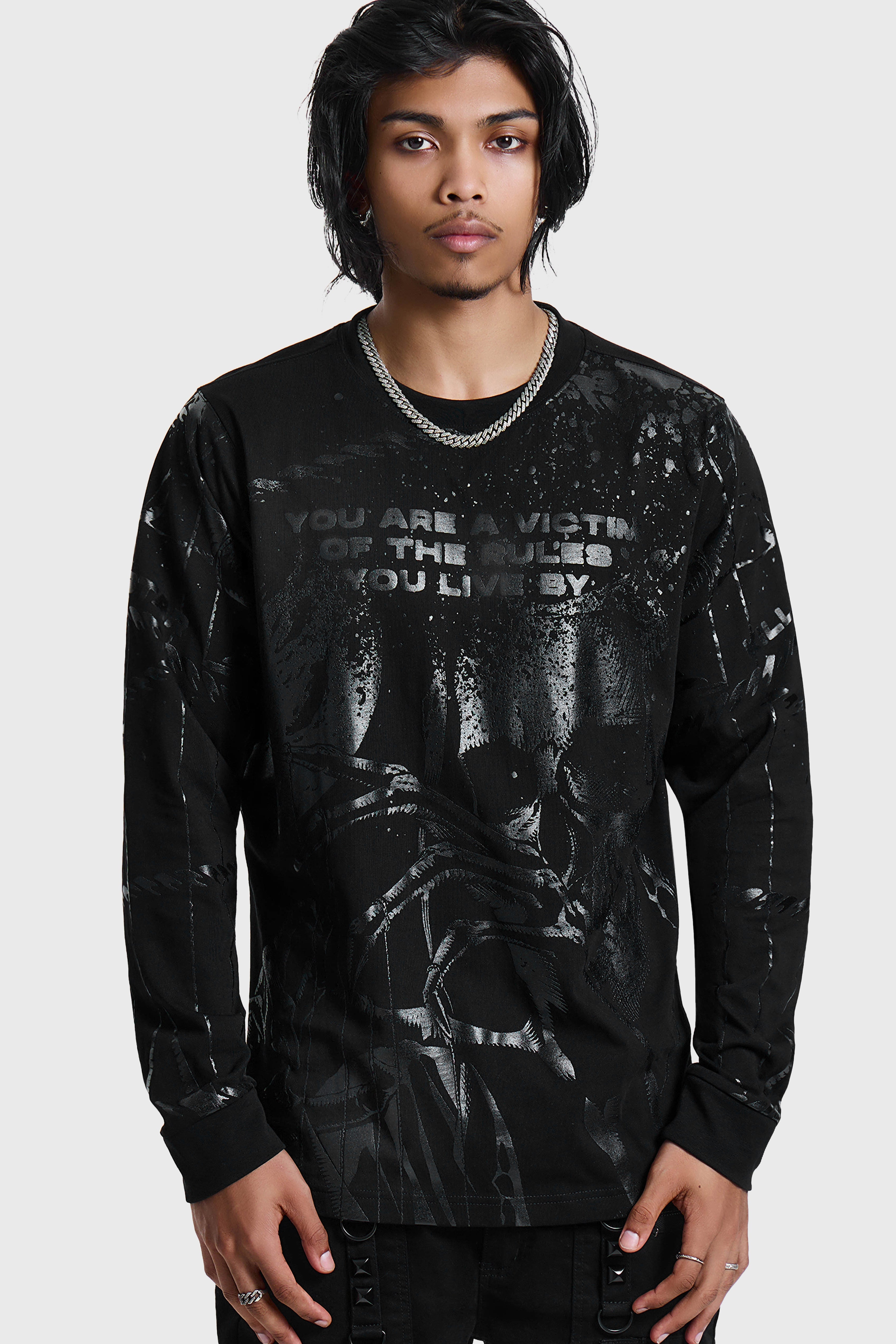 All Stringed Along Long Sleeve T-Shirt