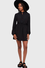 Autumna Mini Dress Black