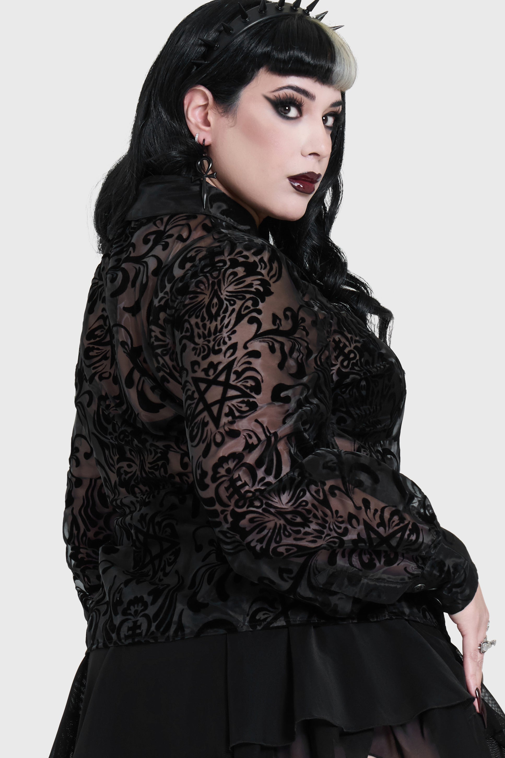 Bloodlust Organza Mini Dress