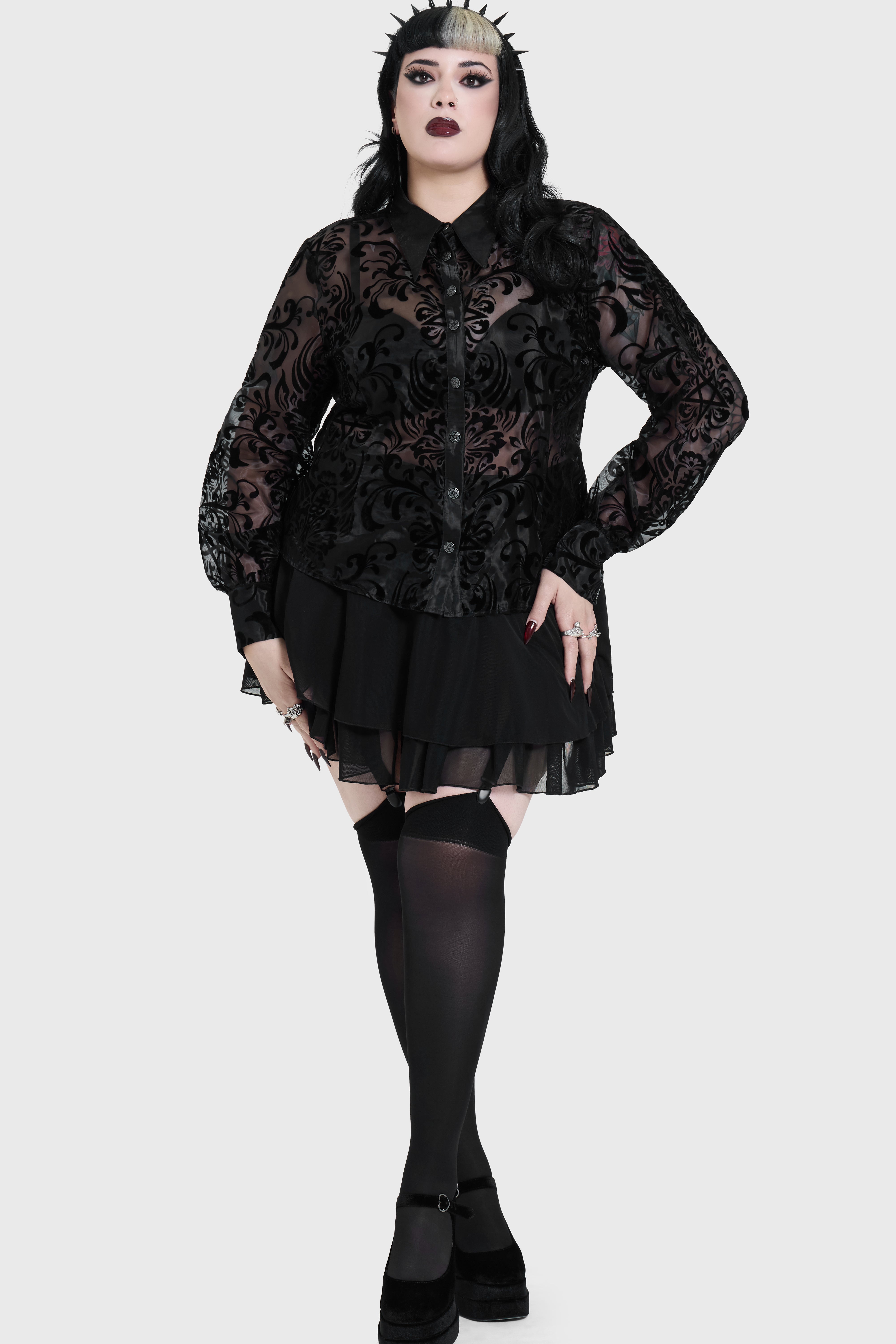 Bloodlust Organza Mini Dress