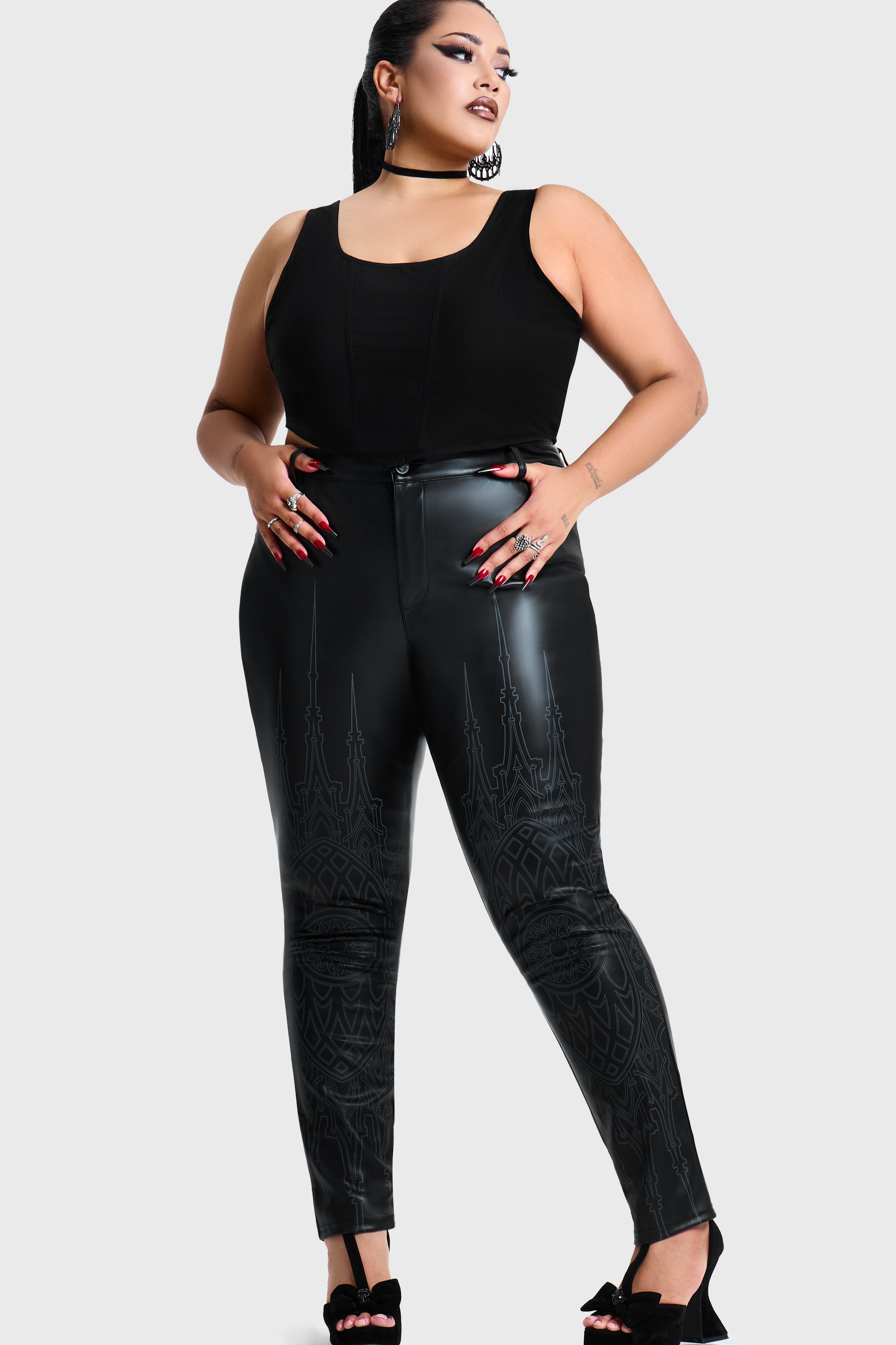 CATHEDRA SKINNY TROUSERS