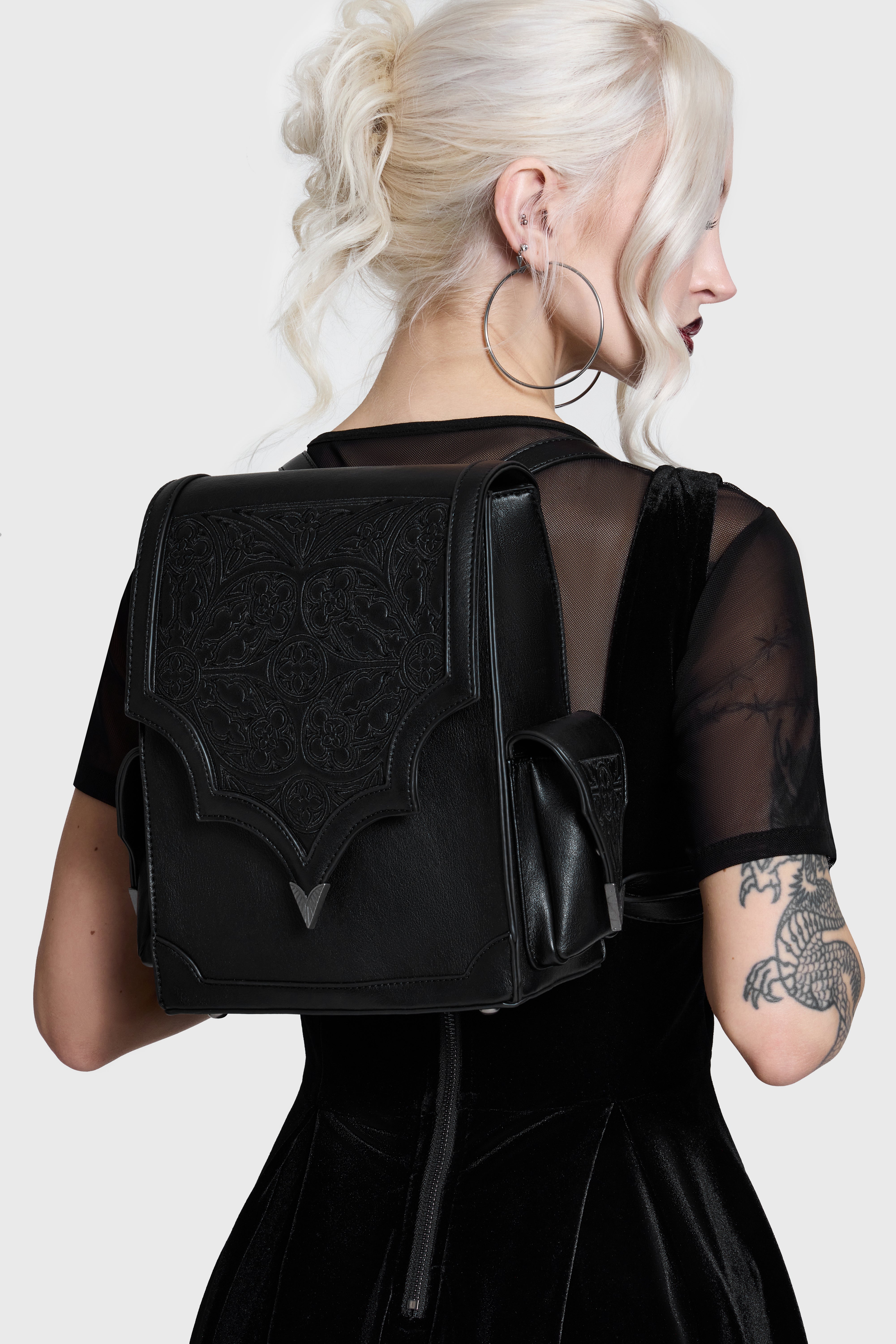 Cathedra Embroidered Backpack