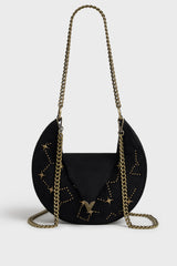 Celestial Sky Velvet Crossbody Bag