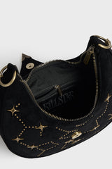 Celestial Sky Velvet Crossbody Bag