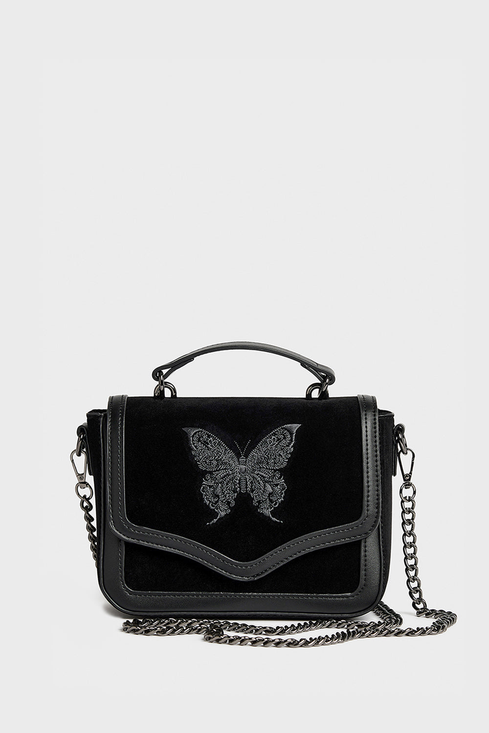 Chapel Blessing Velvet Shoulder Bag