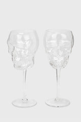 Cranium Wine Glasses CLEAR