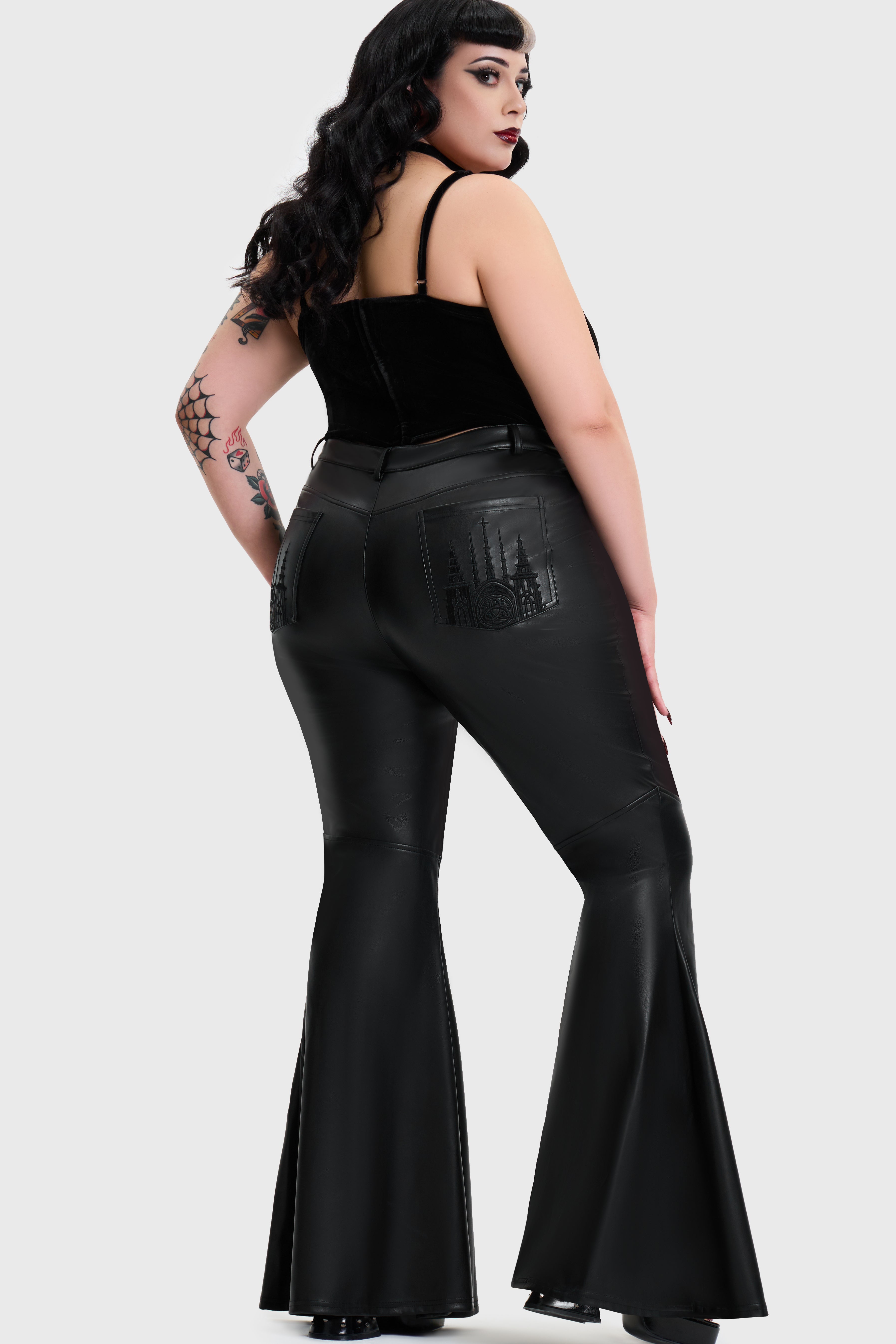 CRUCIFIX FLARES