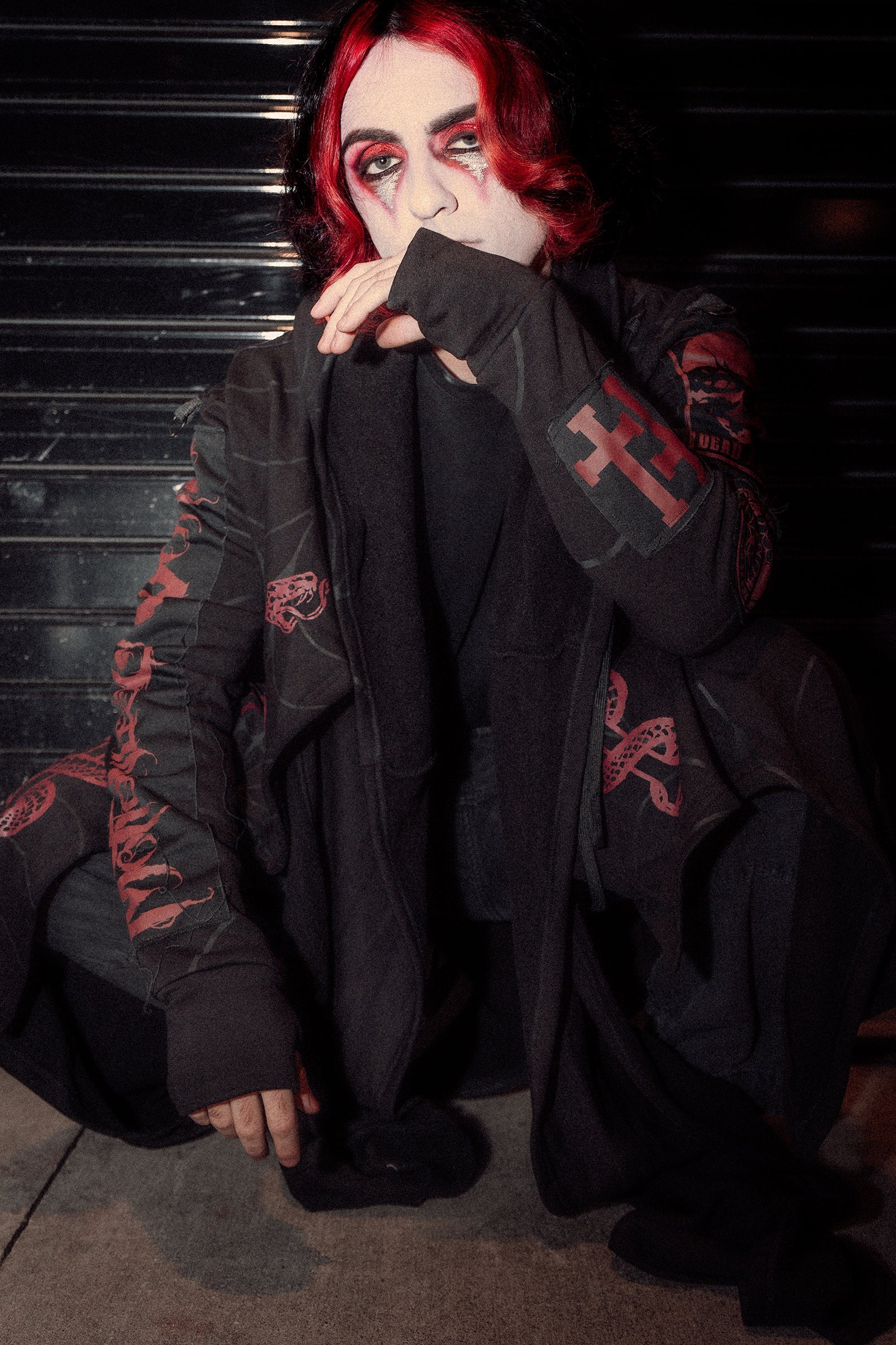 DEAD AS F**K ASSASSINS LONG CARDI