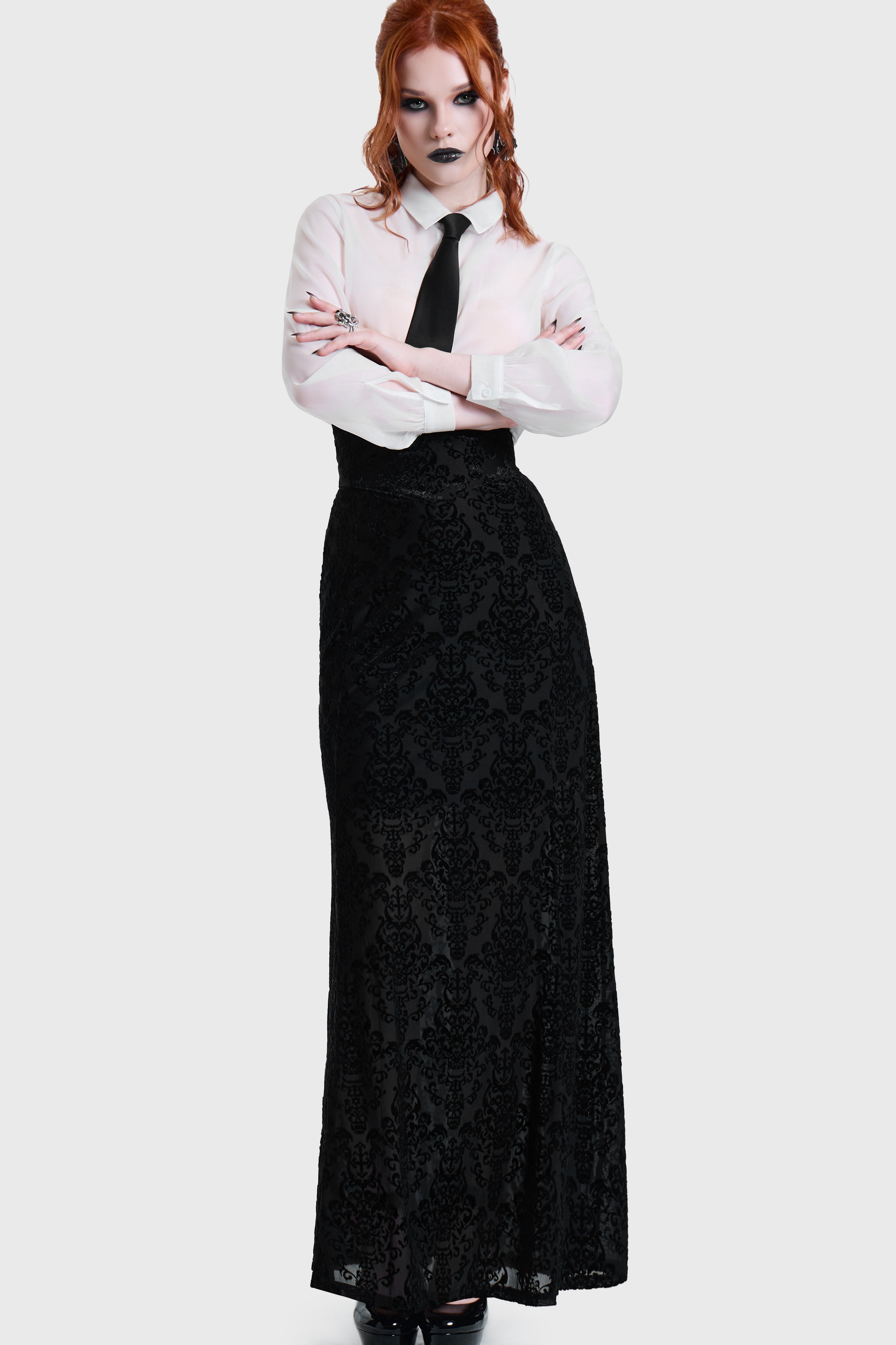 Daemon's Curse Maxi Skirt