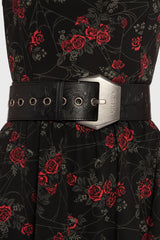 Devil's Darling Debossed Belt