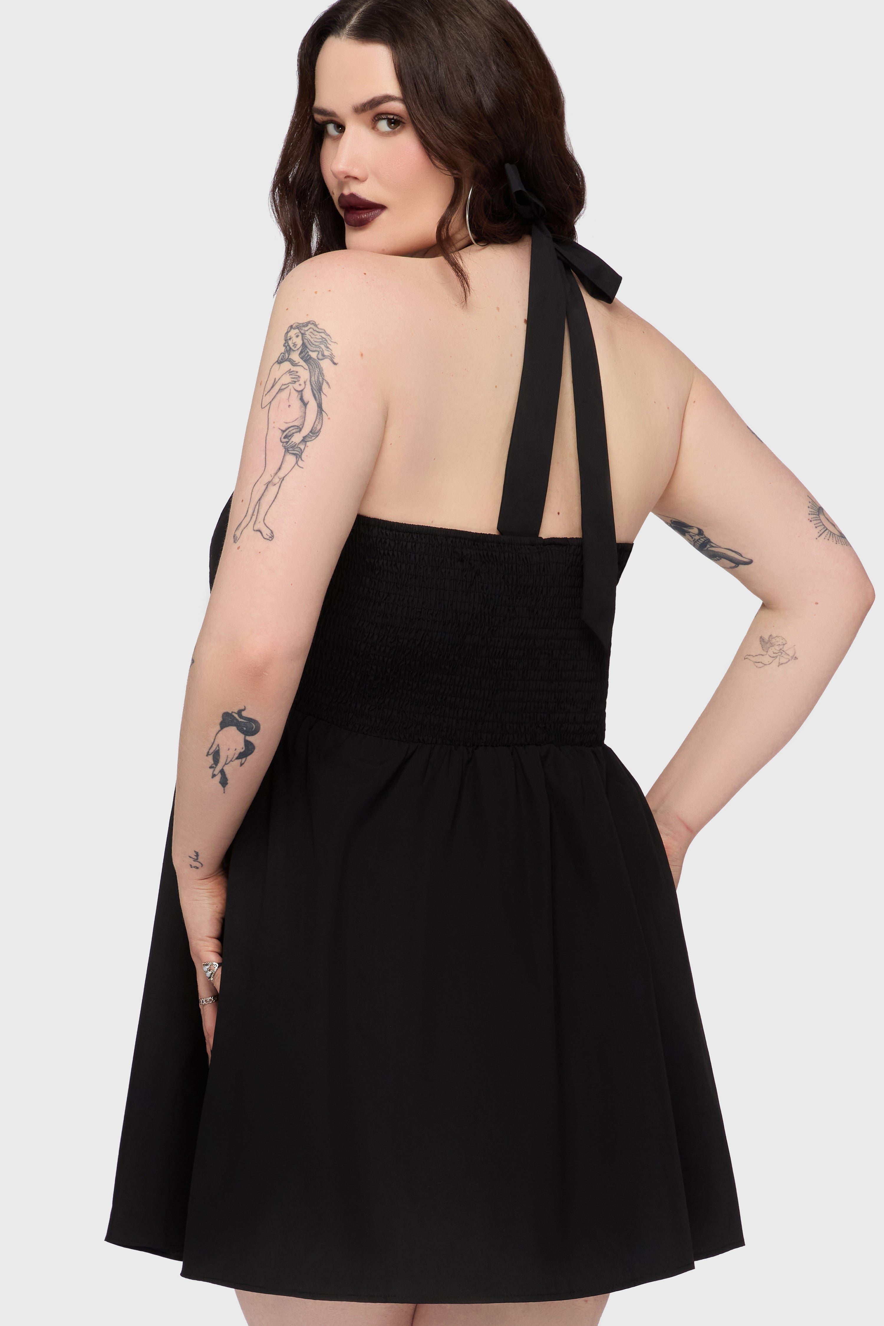 Devil's Darling Halter Neck Mini Dress
