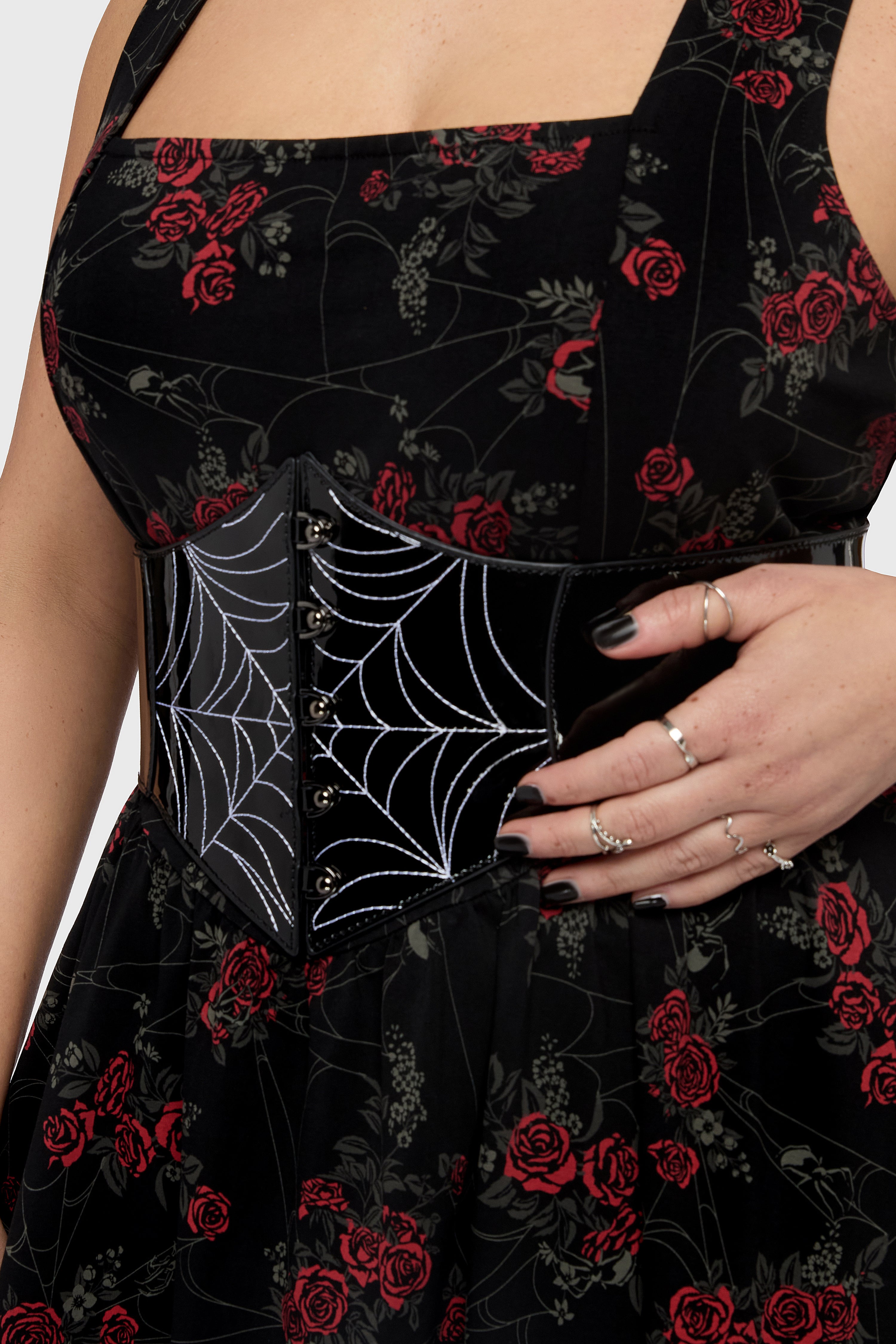Devil's Darling Embroidered Waist Belt