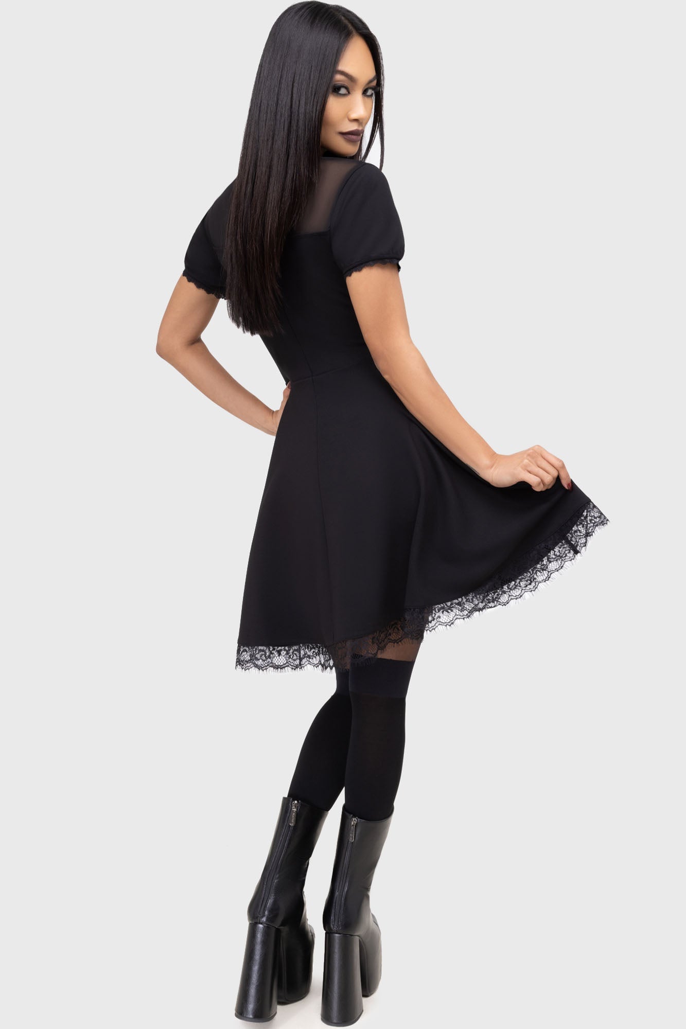 Draculana Skater Dress B