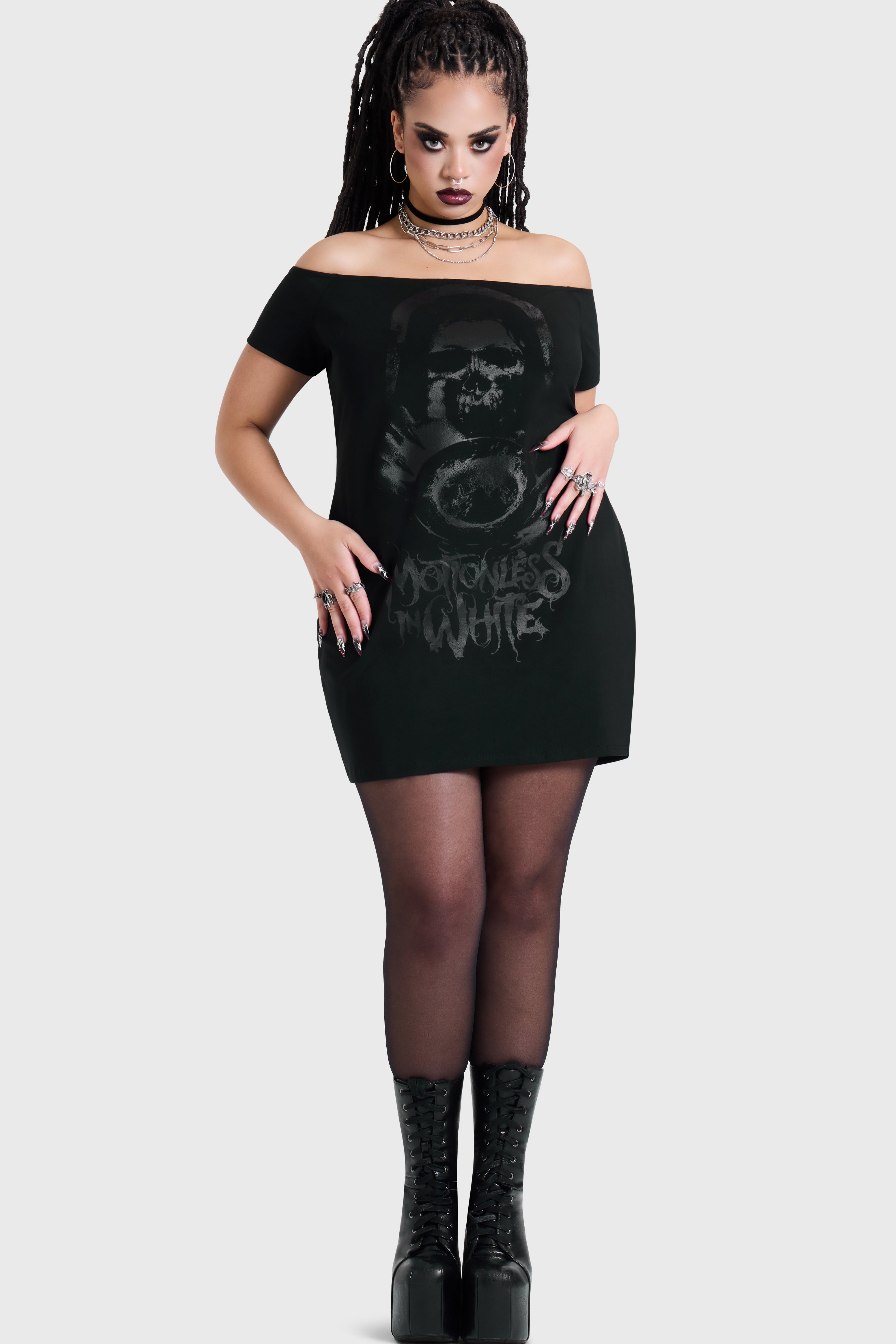 THE END OF THE WORLD BARDOT DRESS