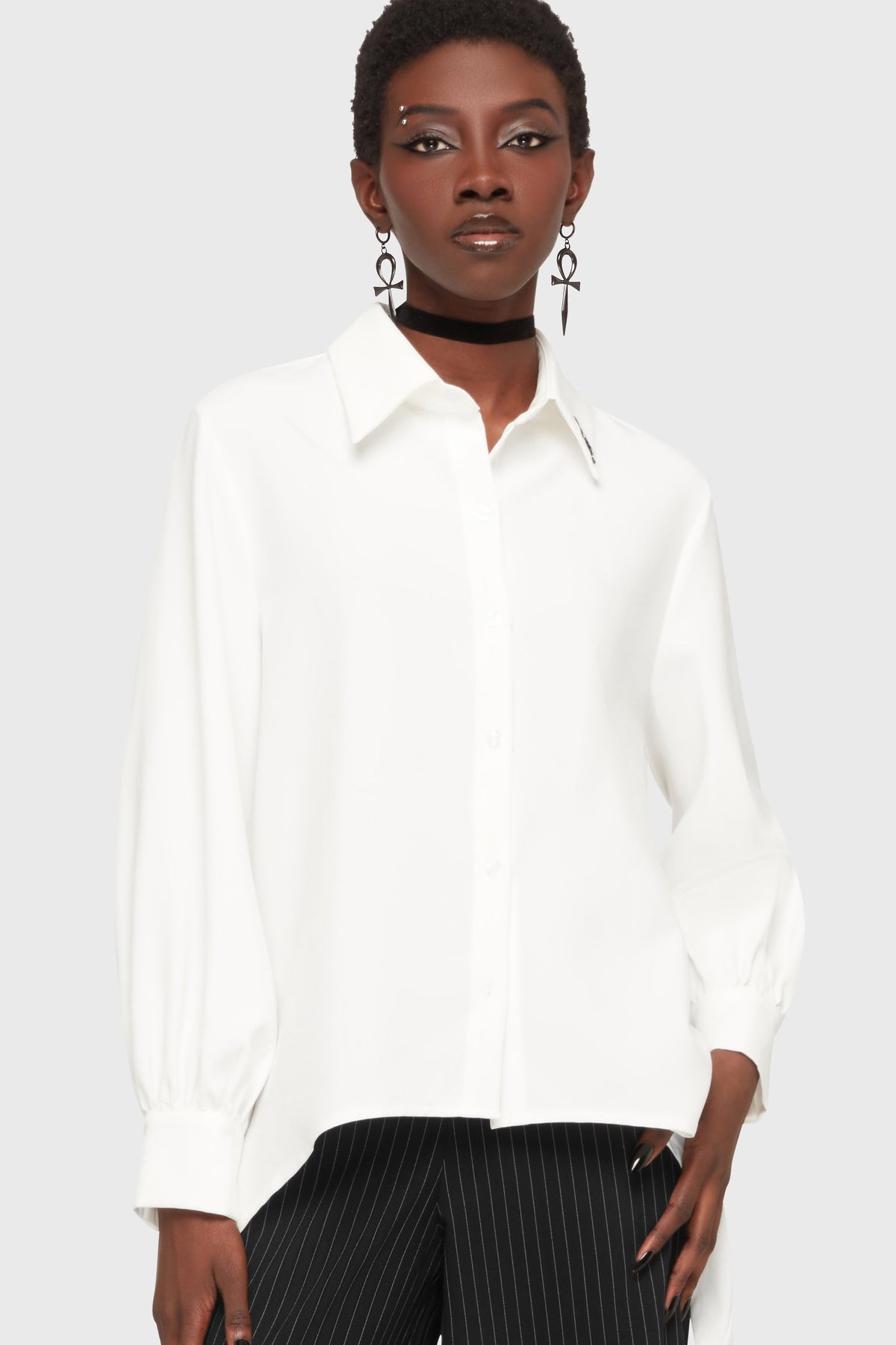 Eriska Shirt White