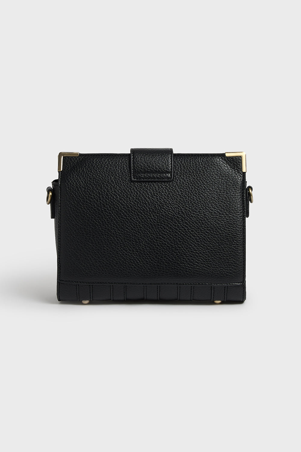 Gold Moon Charm Crossbody Bag