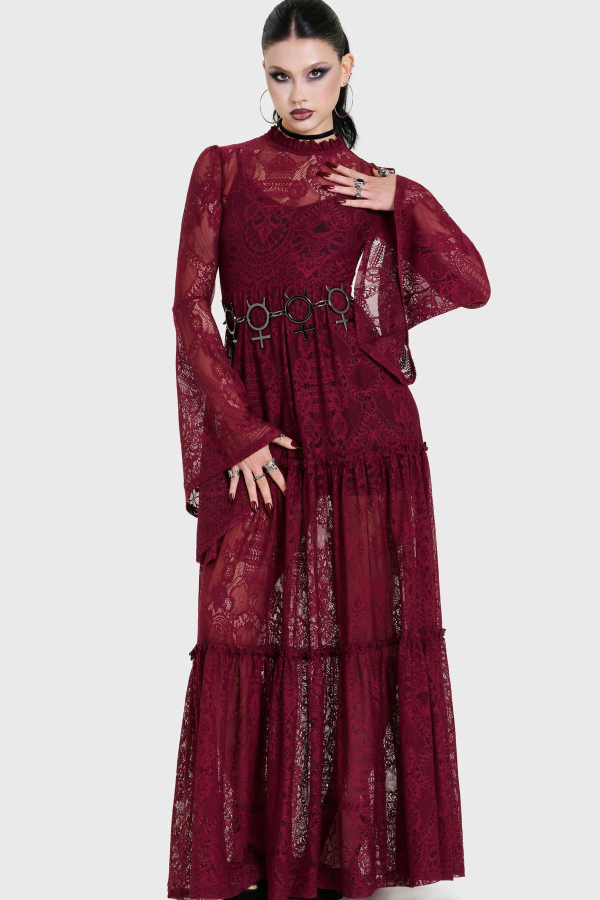 Hecate Lace Maxi Dress
