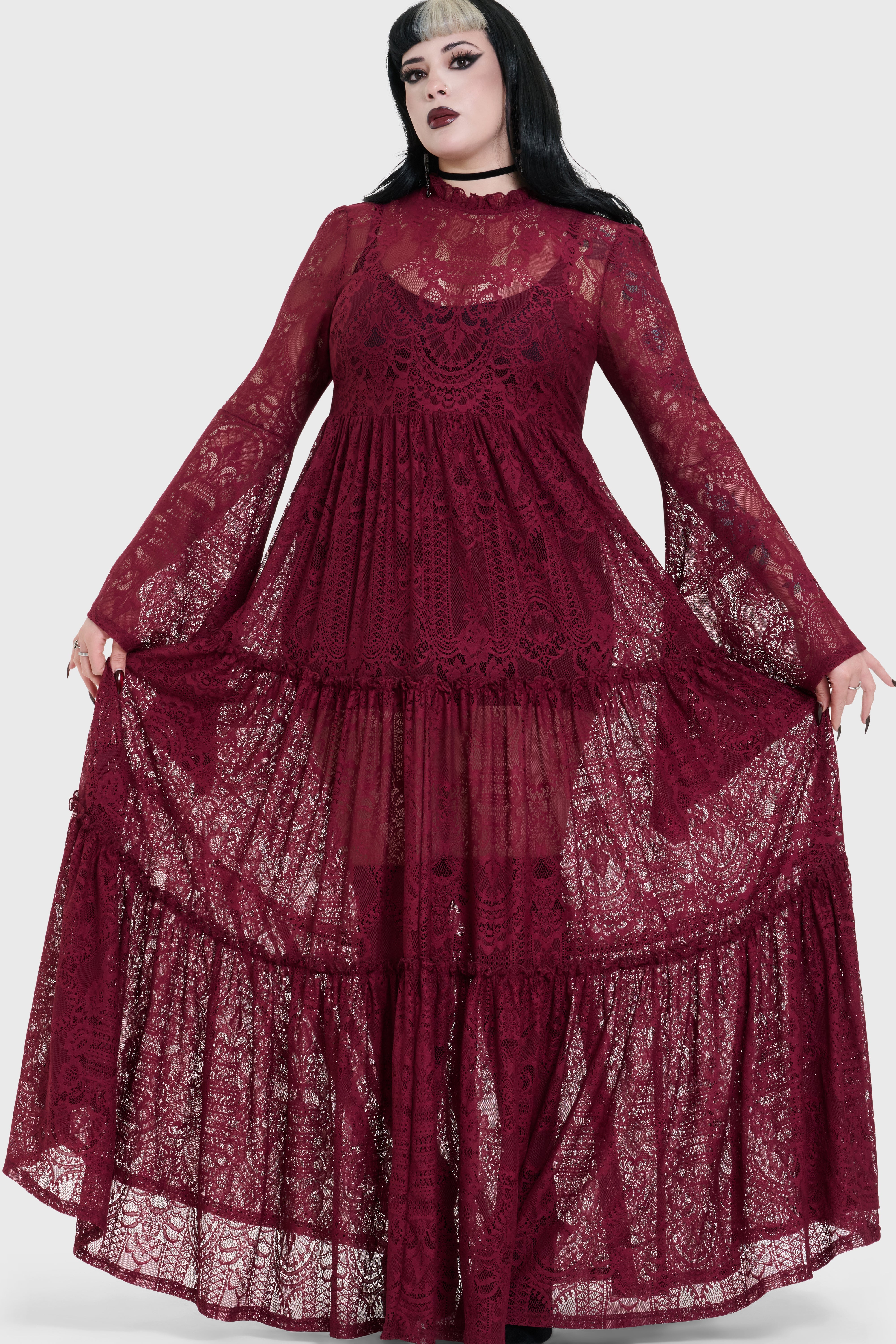 Hecate Lace Maxi Dress