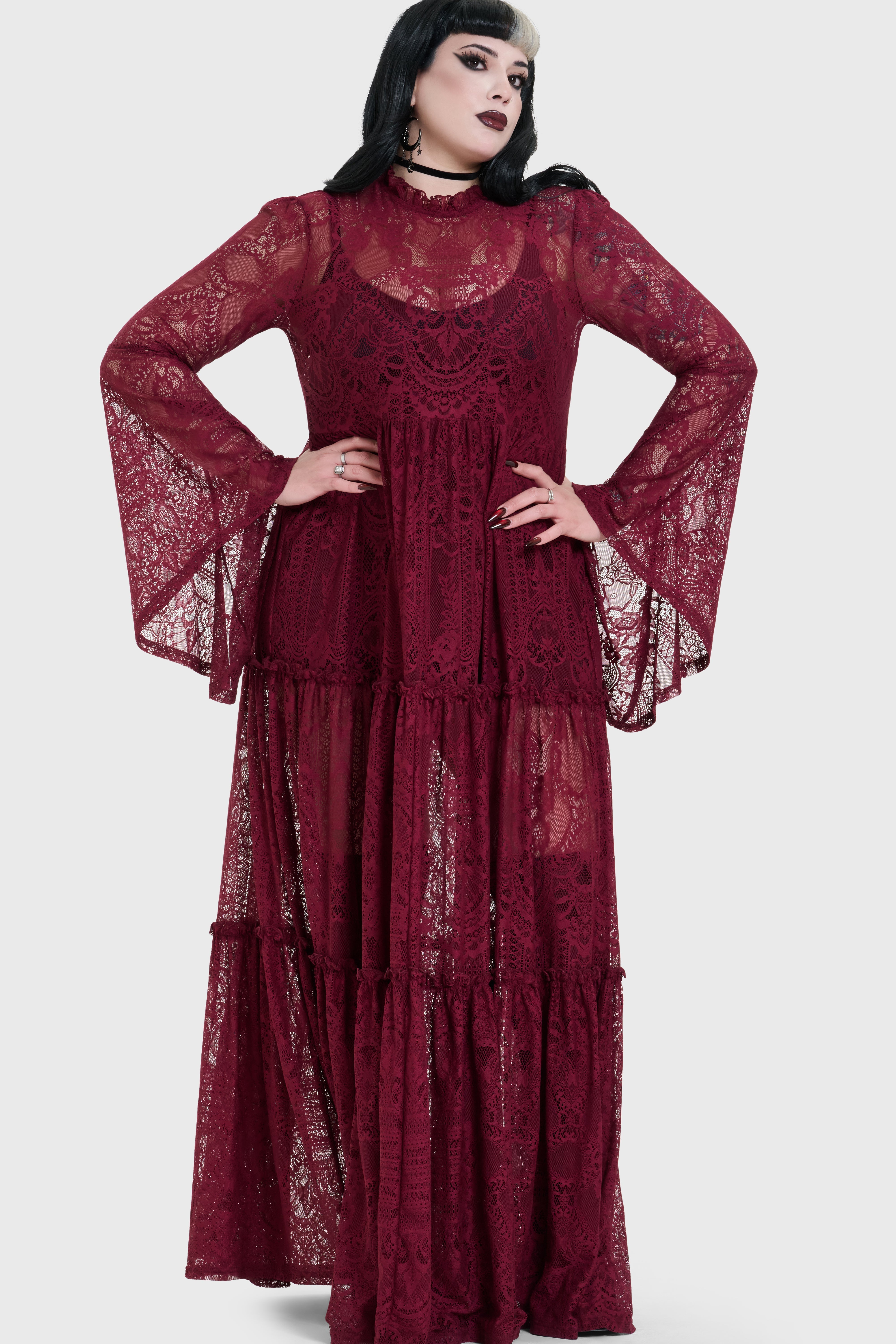 Hecate Lace Maxi Dress