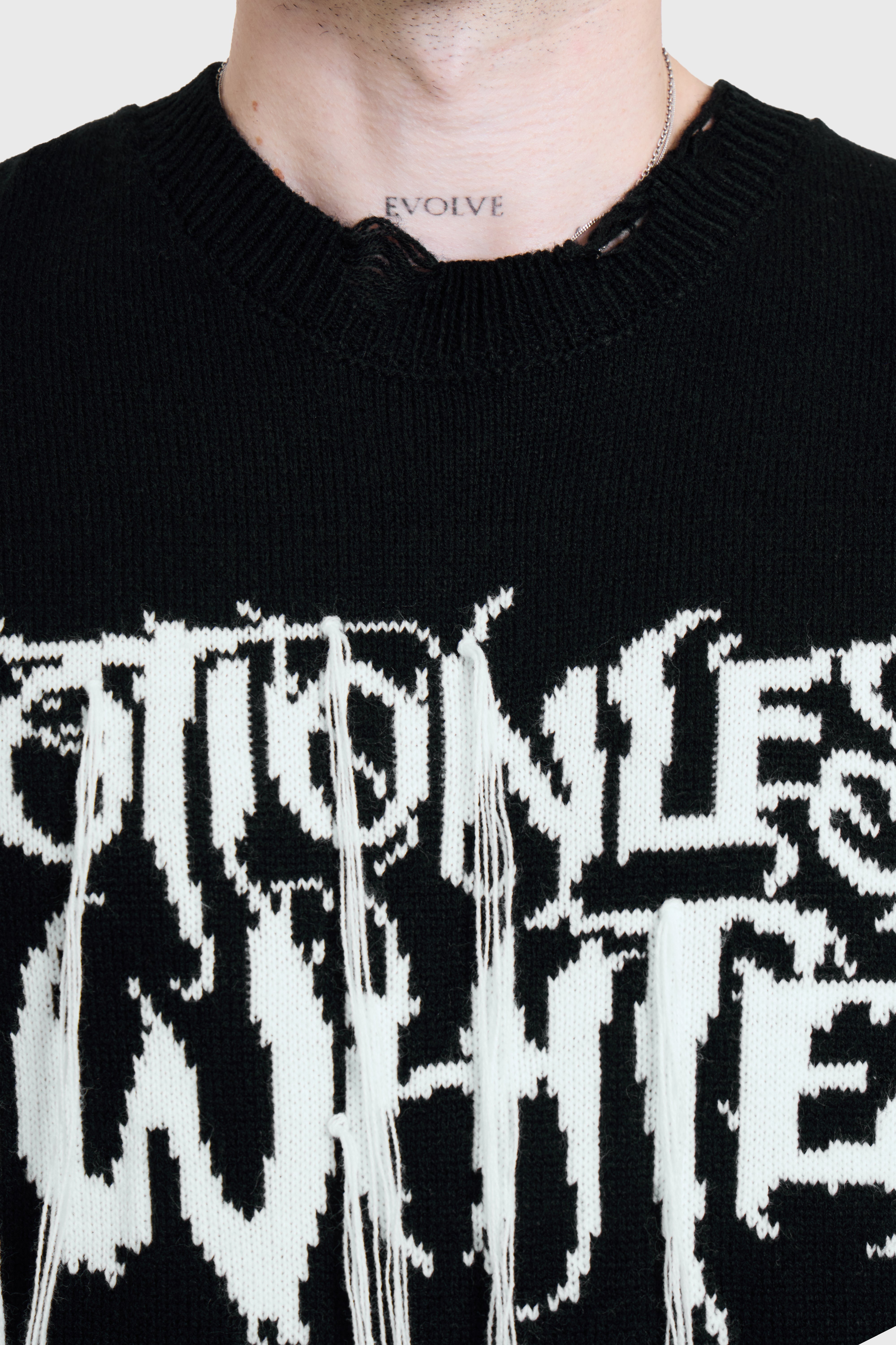 IN ANOTHER LIFE KNIT SWEATER