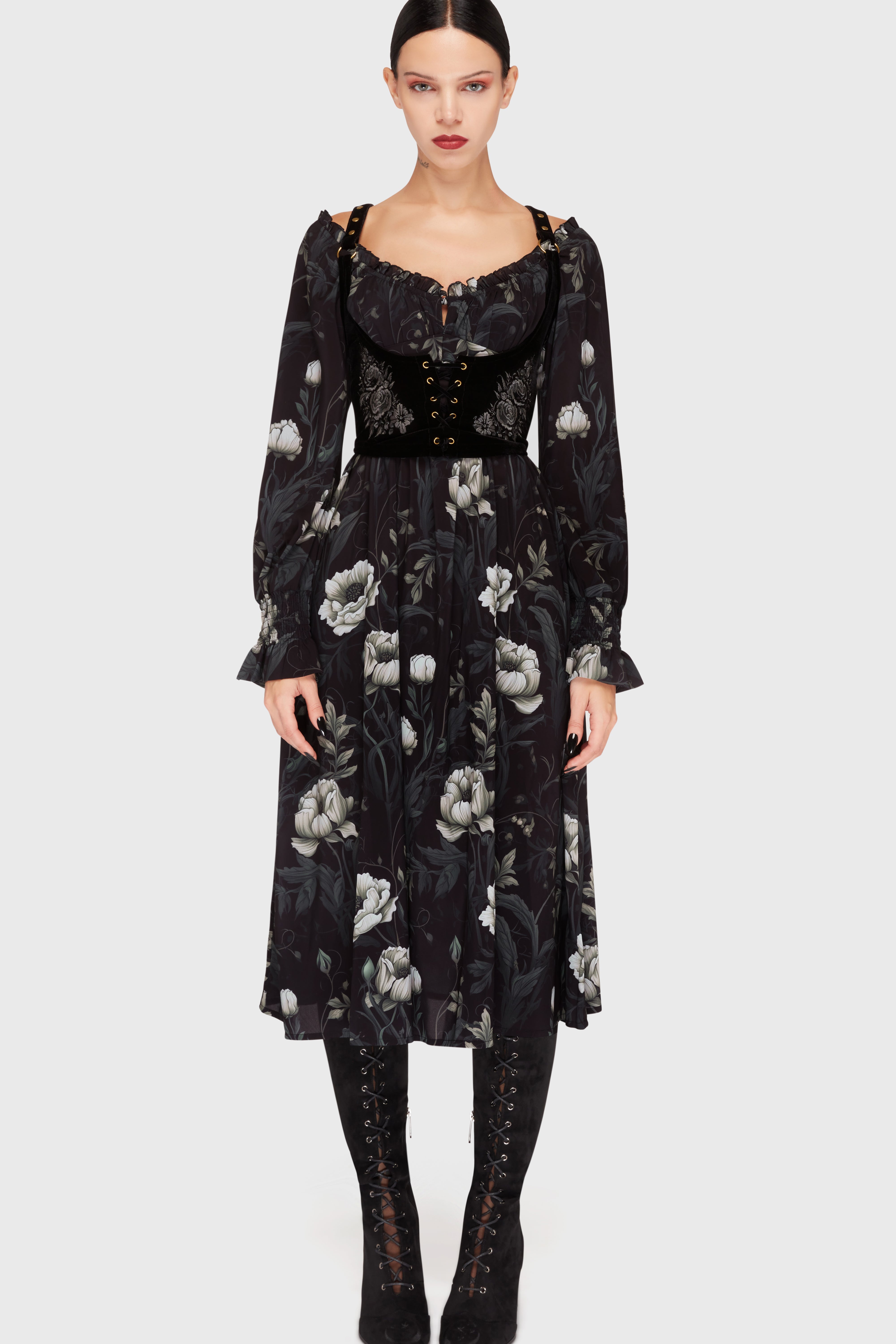 Ivory's Chorus Midi Dress