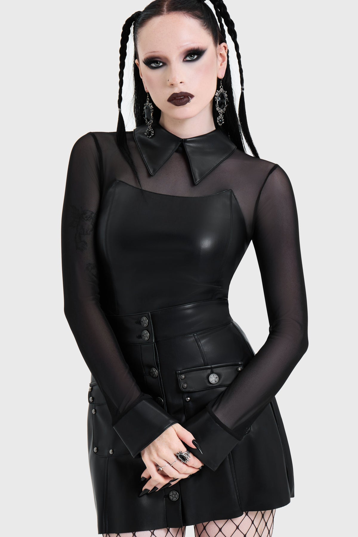 Nova Collared Corset Top