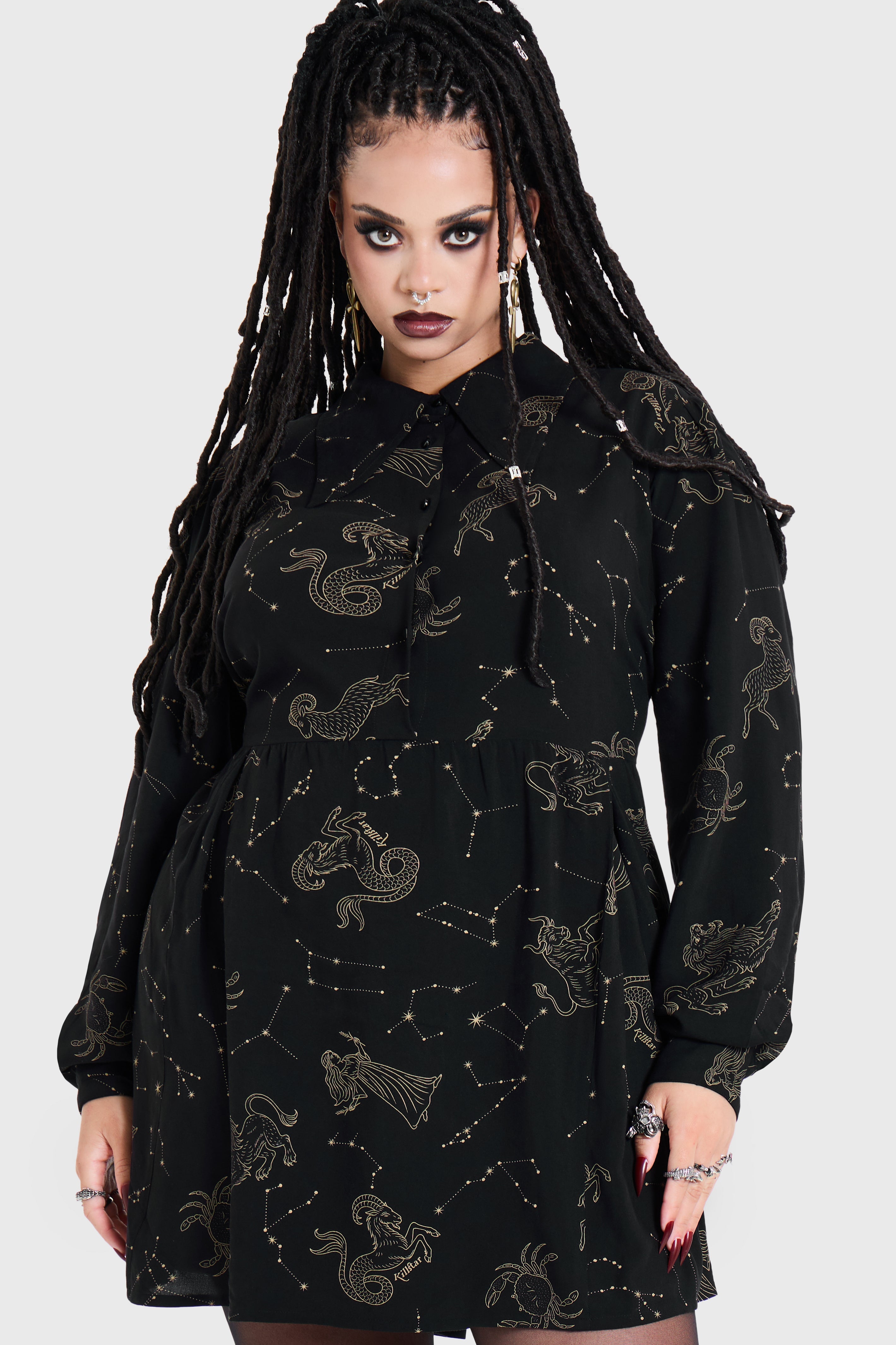 Polaris Night Mini Dress