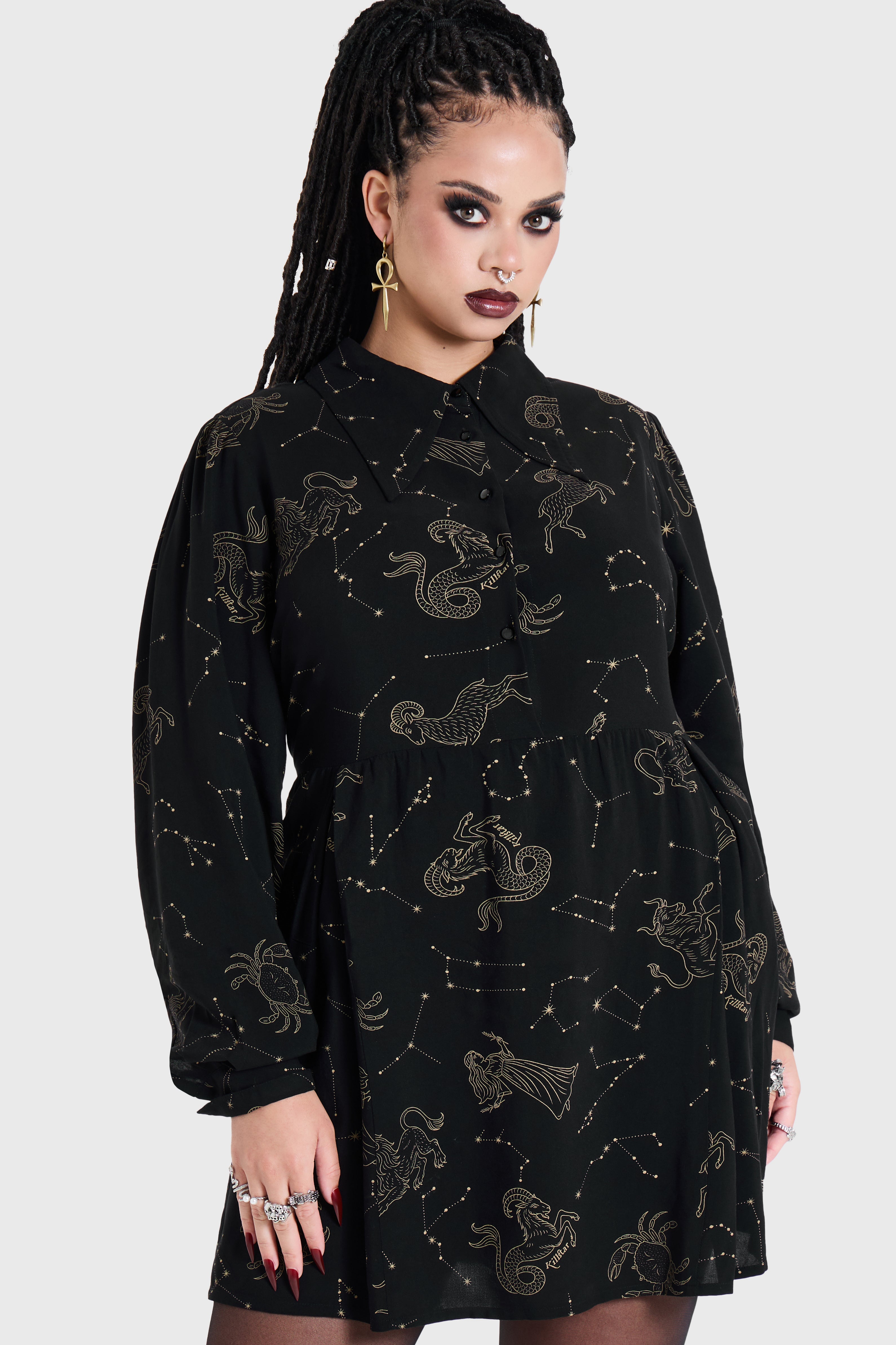 Polaris Night Mini Dress