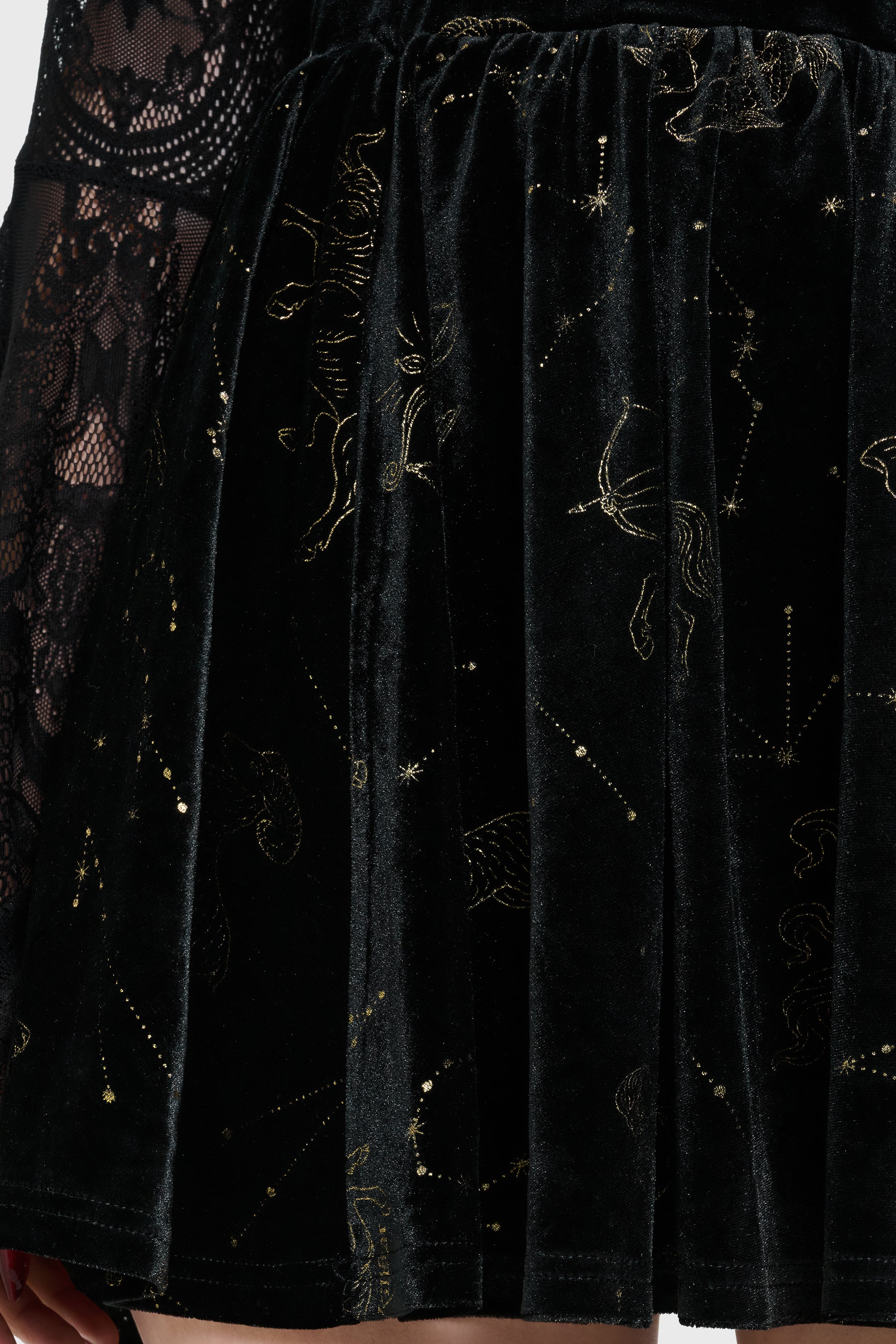 Polaris Night Mini Skirt