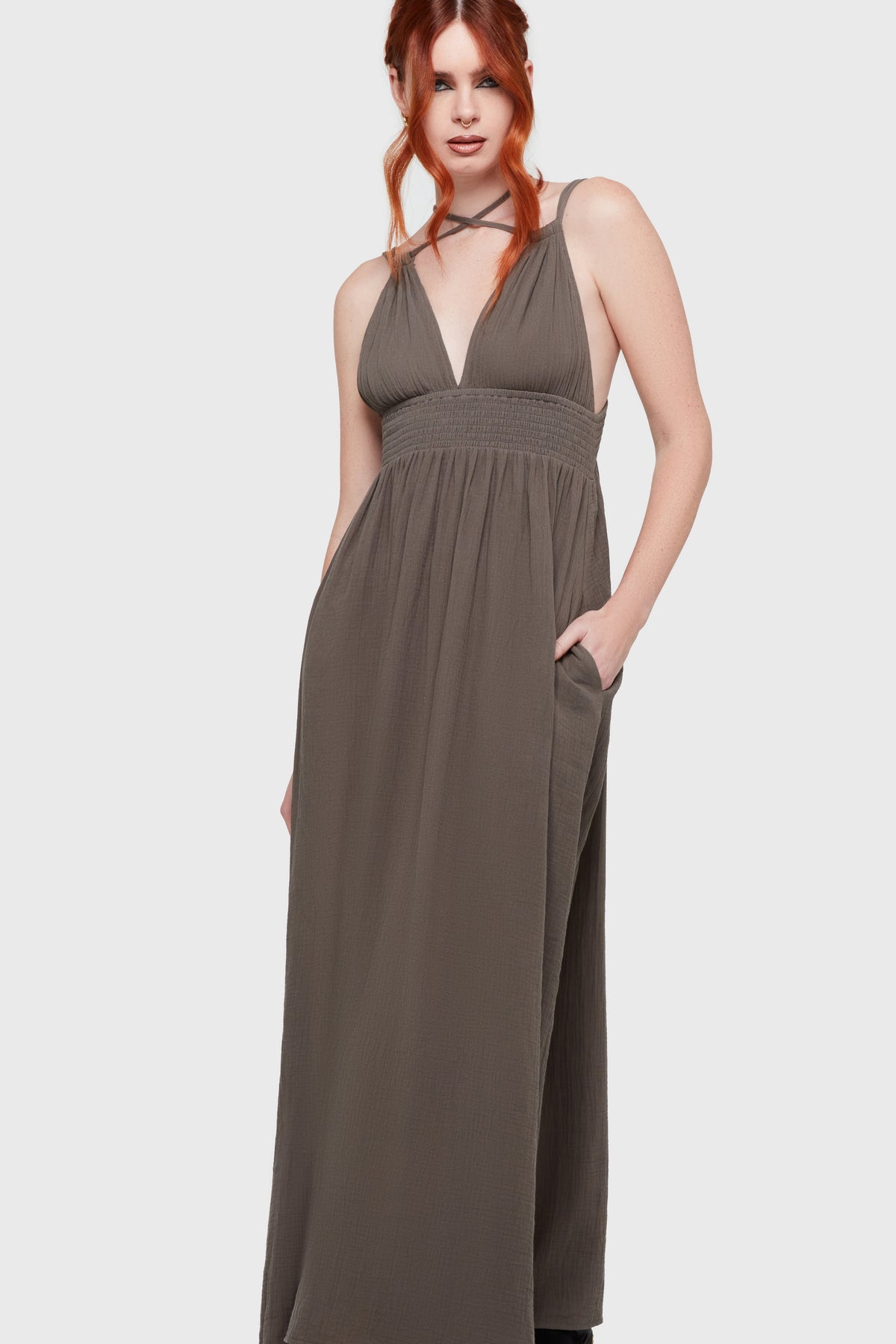 Shadow Dance Dress Green